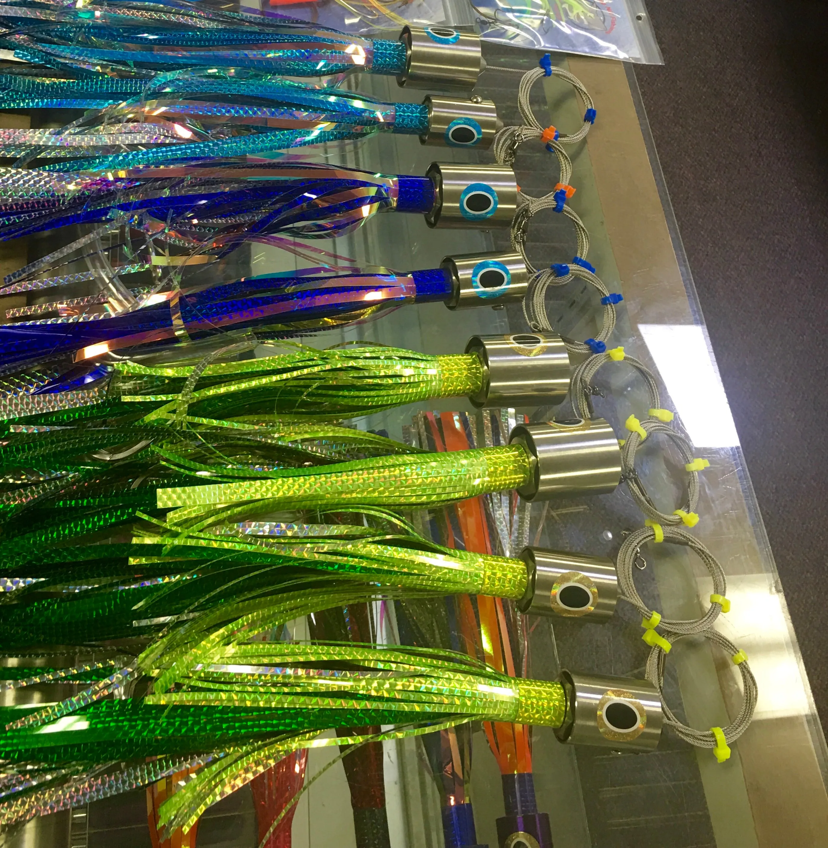 17oz Dinner Bell High Speed Trolling Lure 10/0 Double Stiff Rig