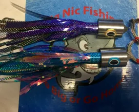 17oz Dinner Bell High Speed Trolling Lure single rigged