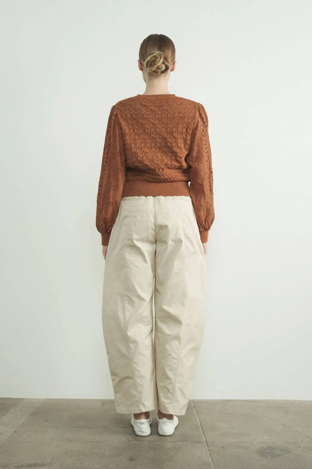Aaron & Amber - Mixed Media Cardigan