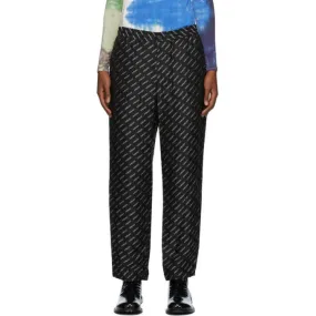 Ambush Black Viscose New Pajama Lounge Pants