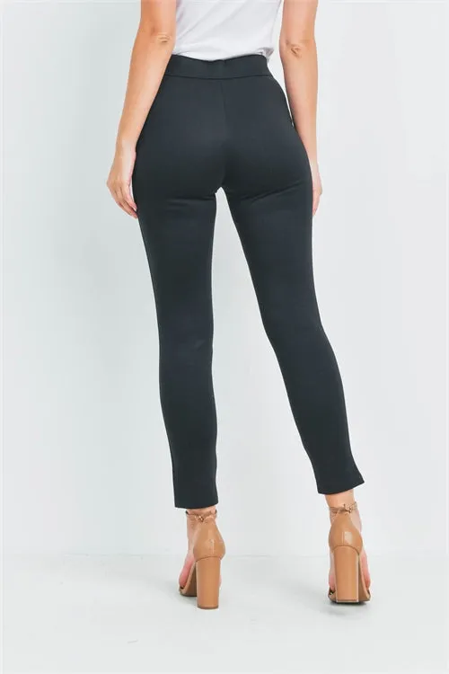 Black Slim Fit Skinny Pants