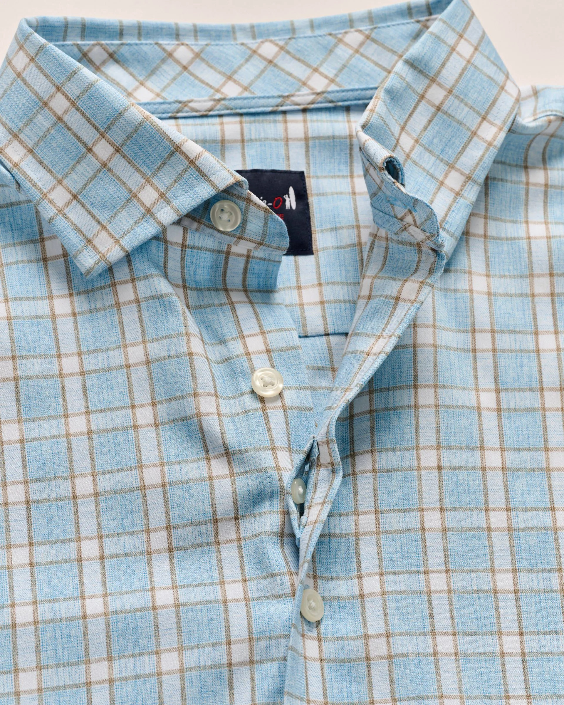 Burleigh Performance Button Up - Malibu