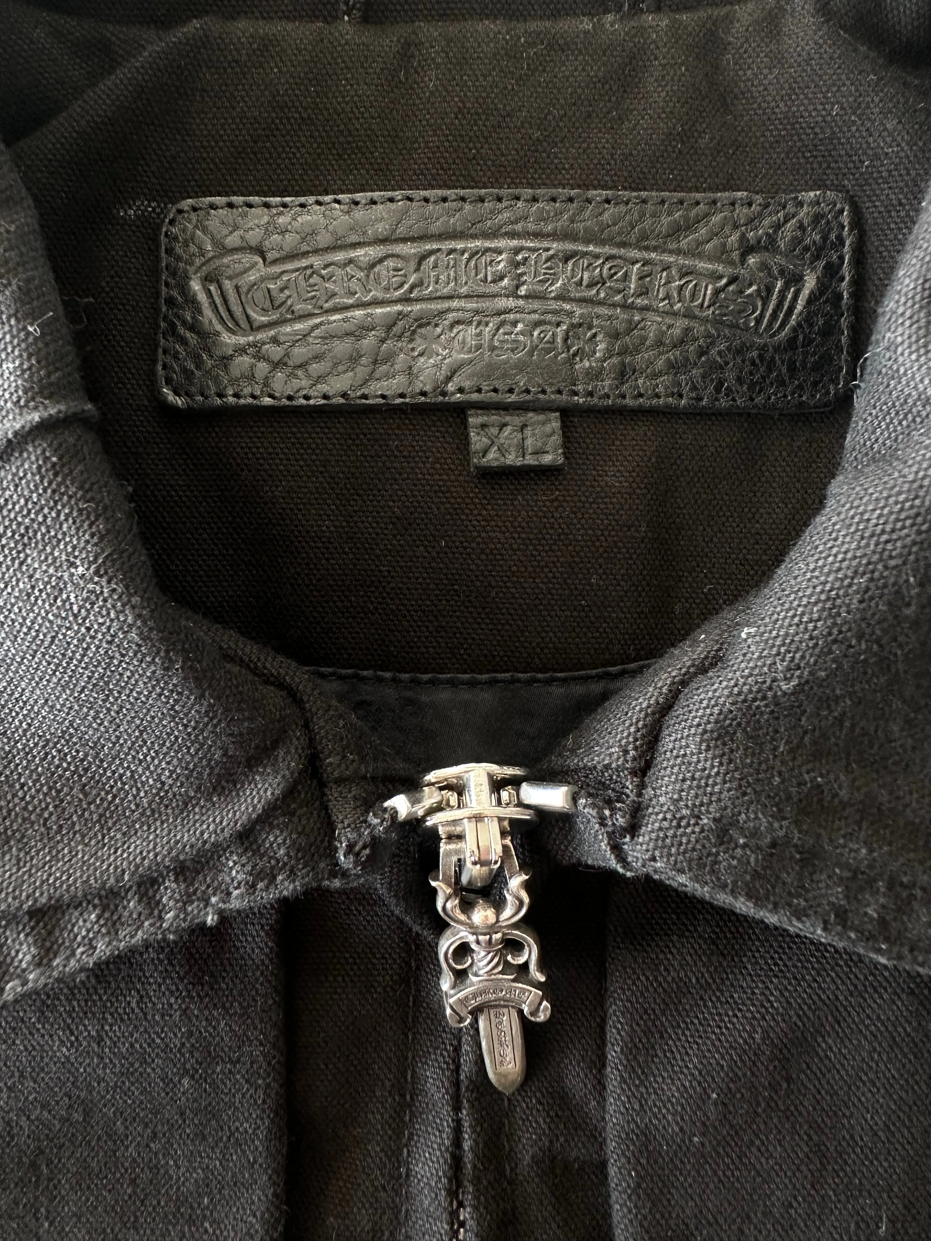 Chrome Hearts Black Workwear Jacket