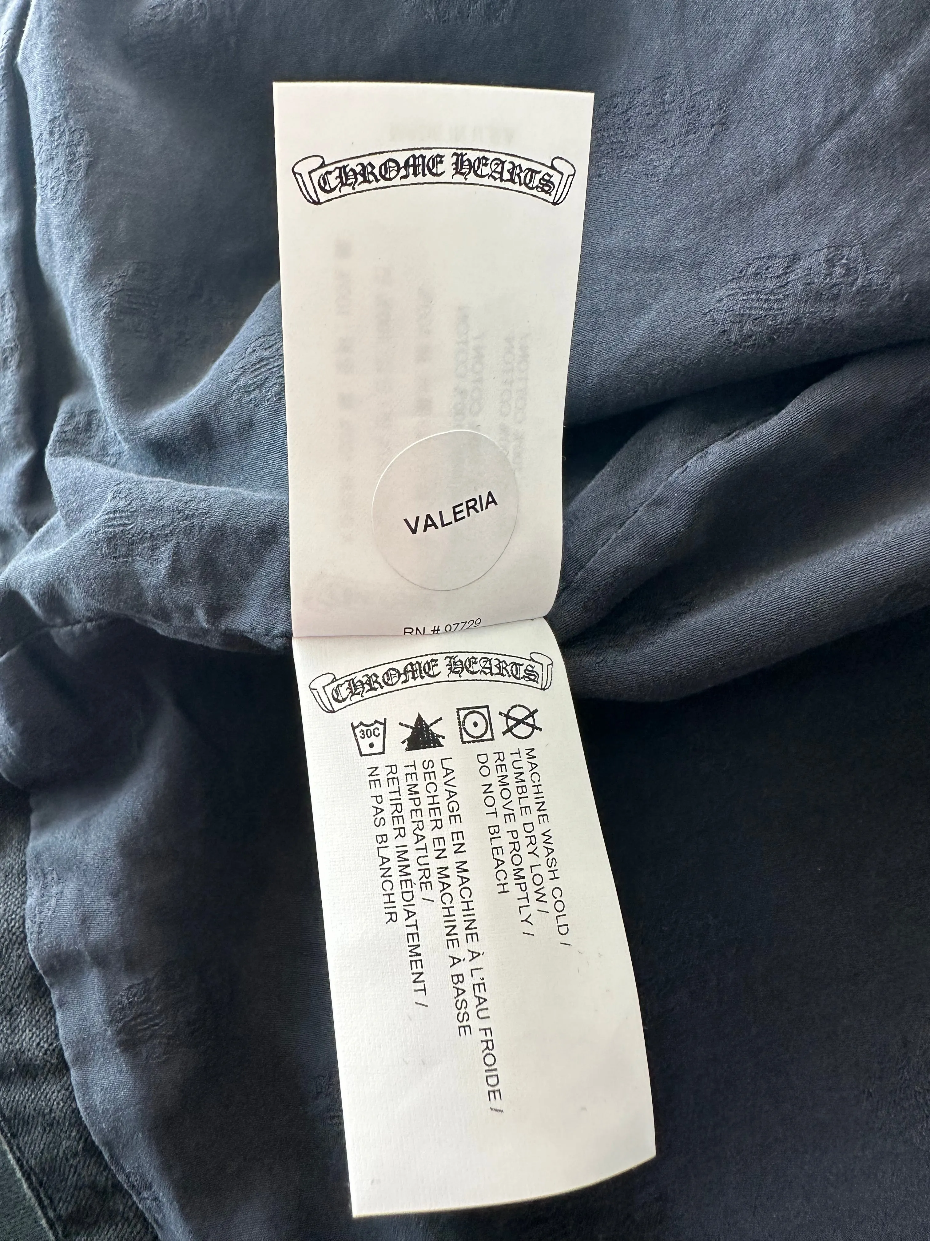 Chrome Hearts Black Workwear Jacket