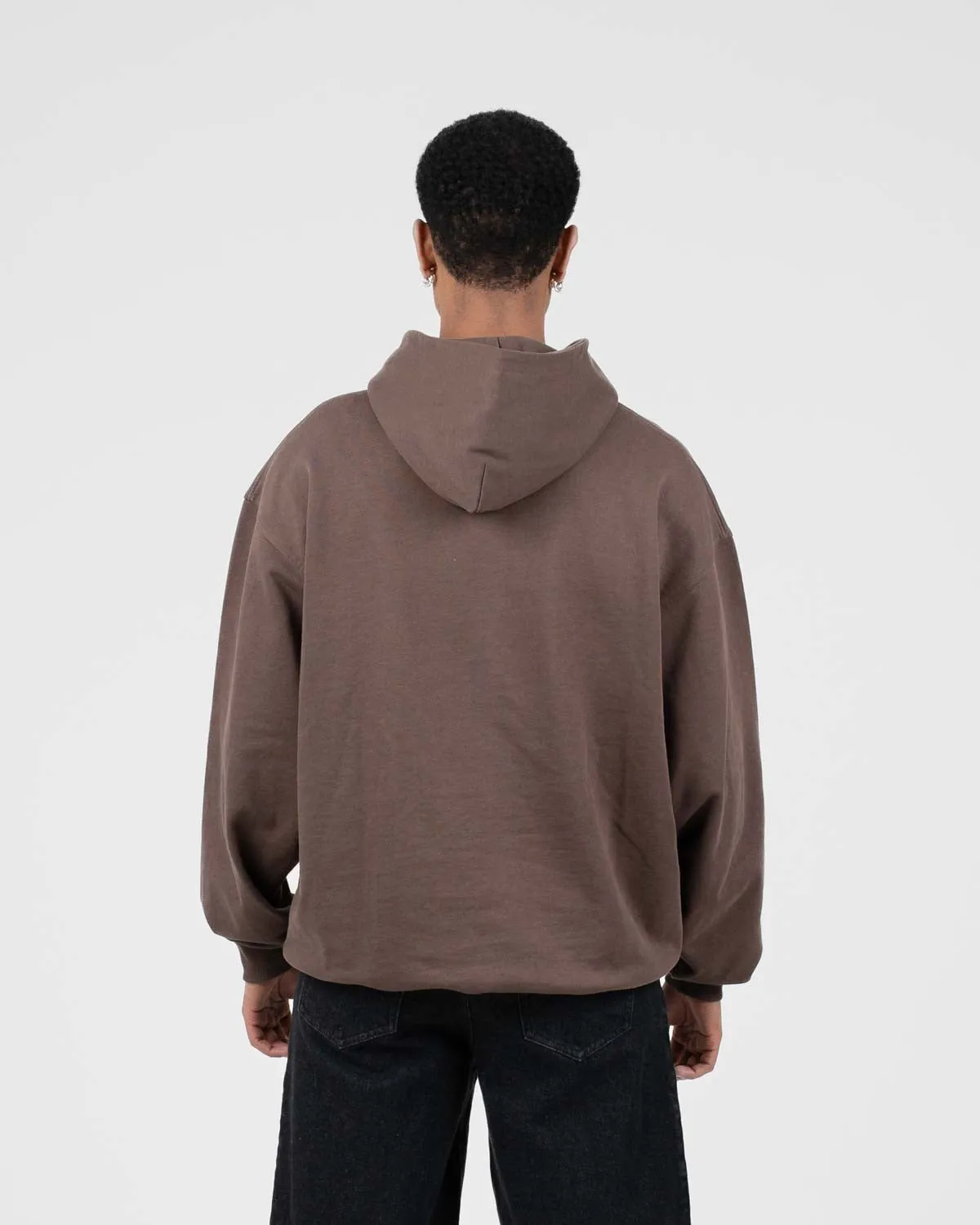 Como Graphic Hoodie Brun