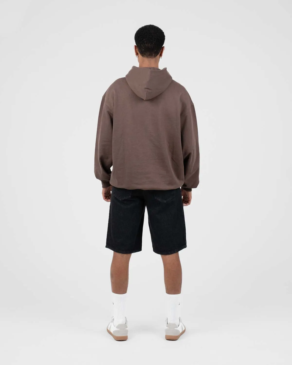 Como Graphic Hoodie Brun