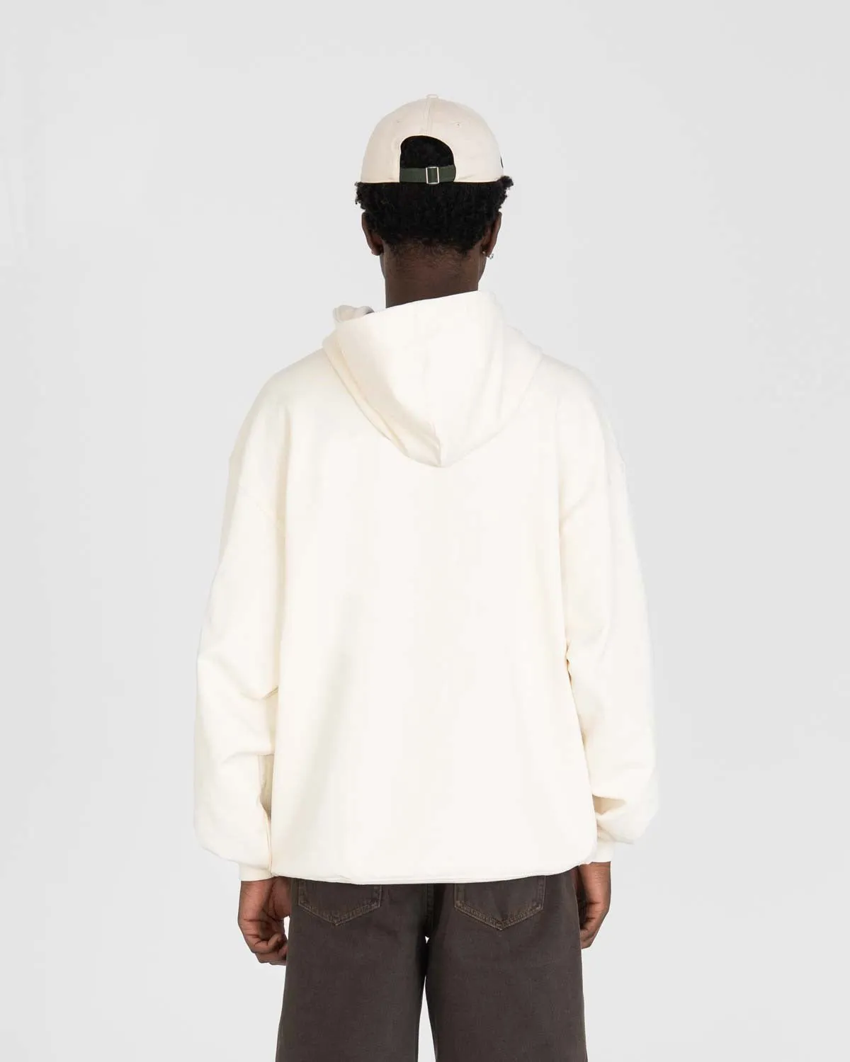 Como Graphic Hoodie Hvid