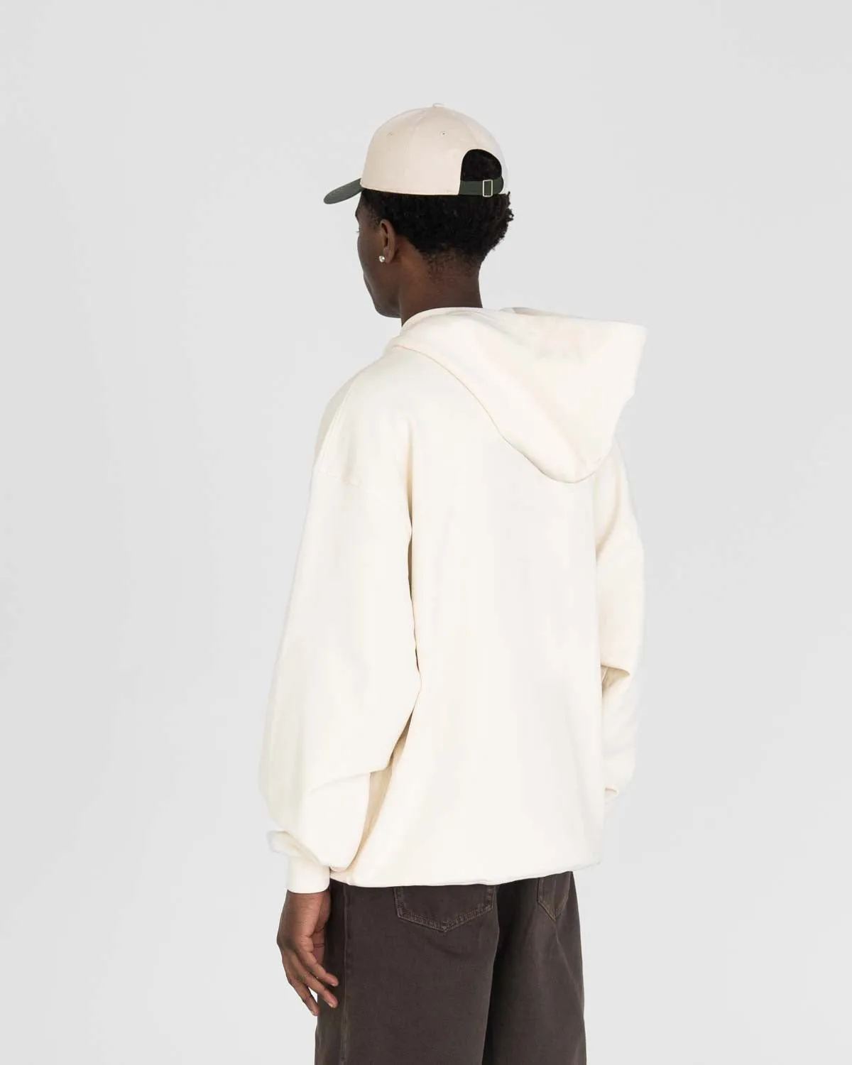 Como Graphic Hoodie Hvid