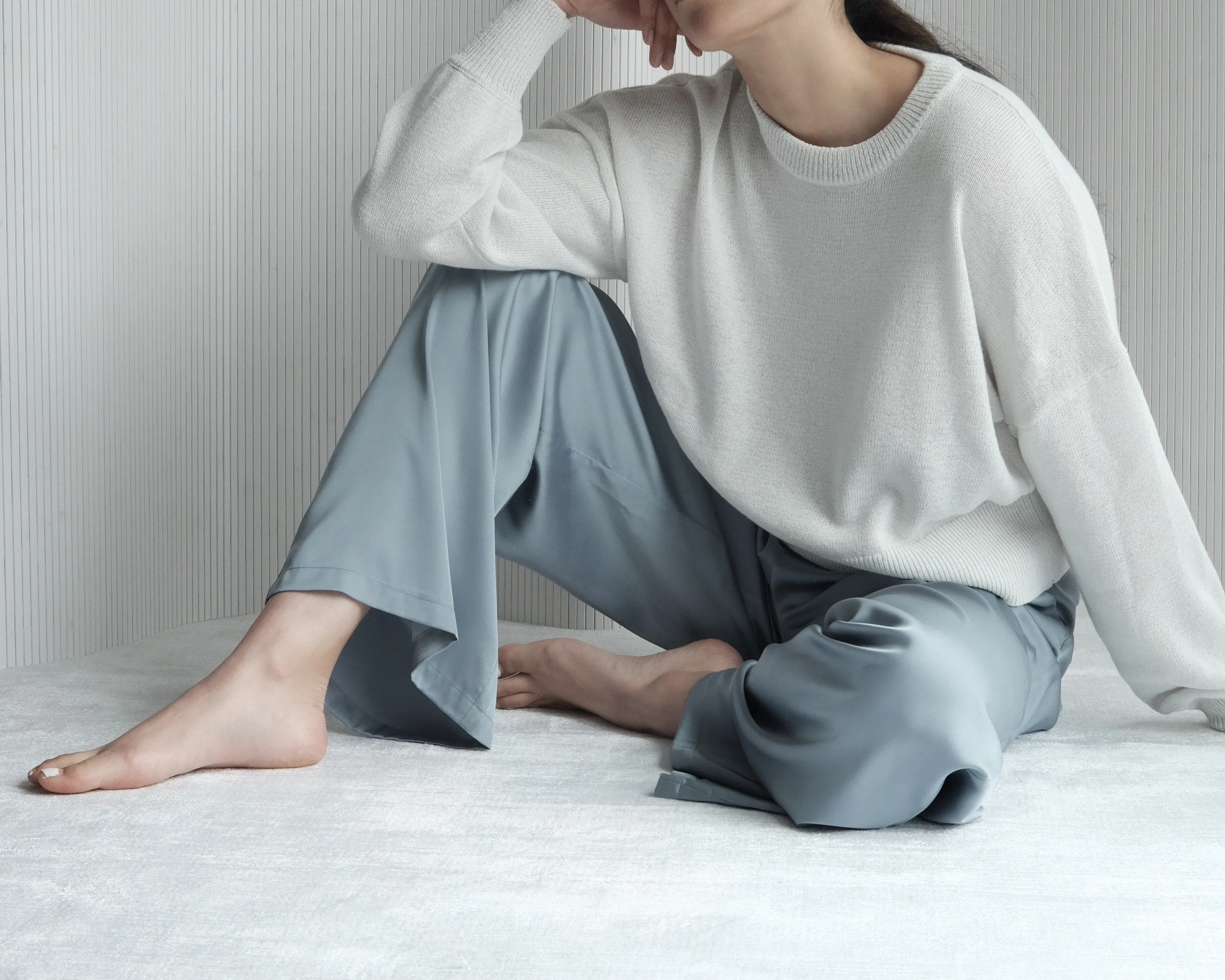 Daphne Relaxed Satin Pants