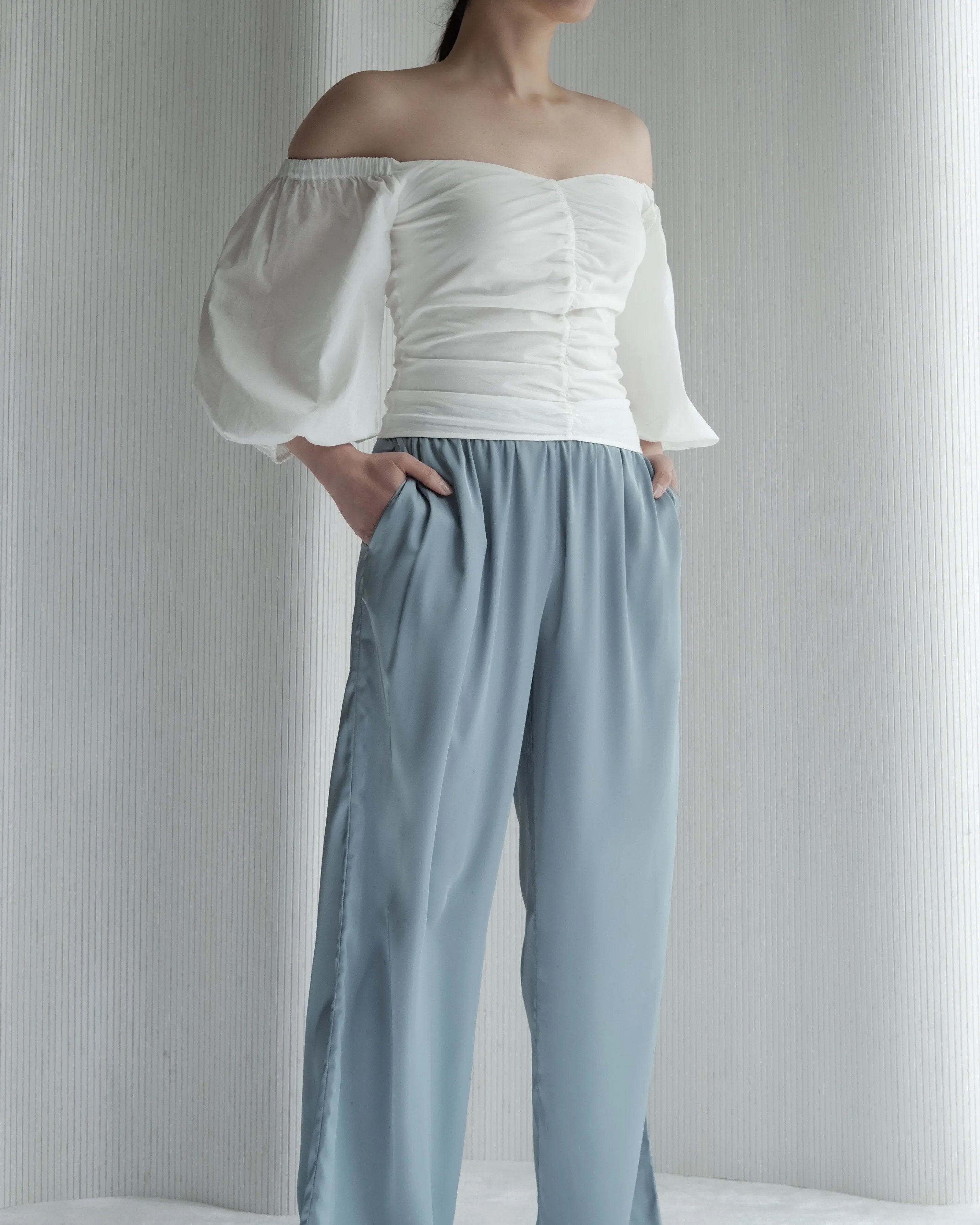 Daphne Relaxed Satin Pants