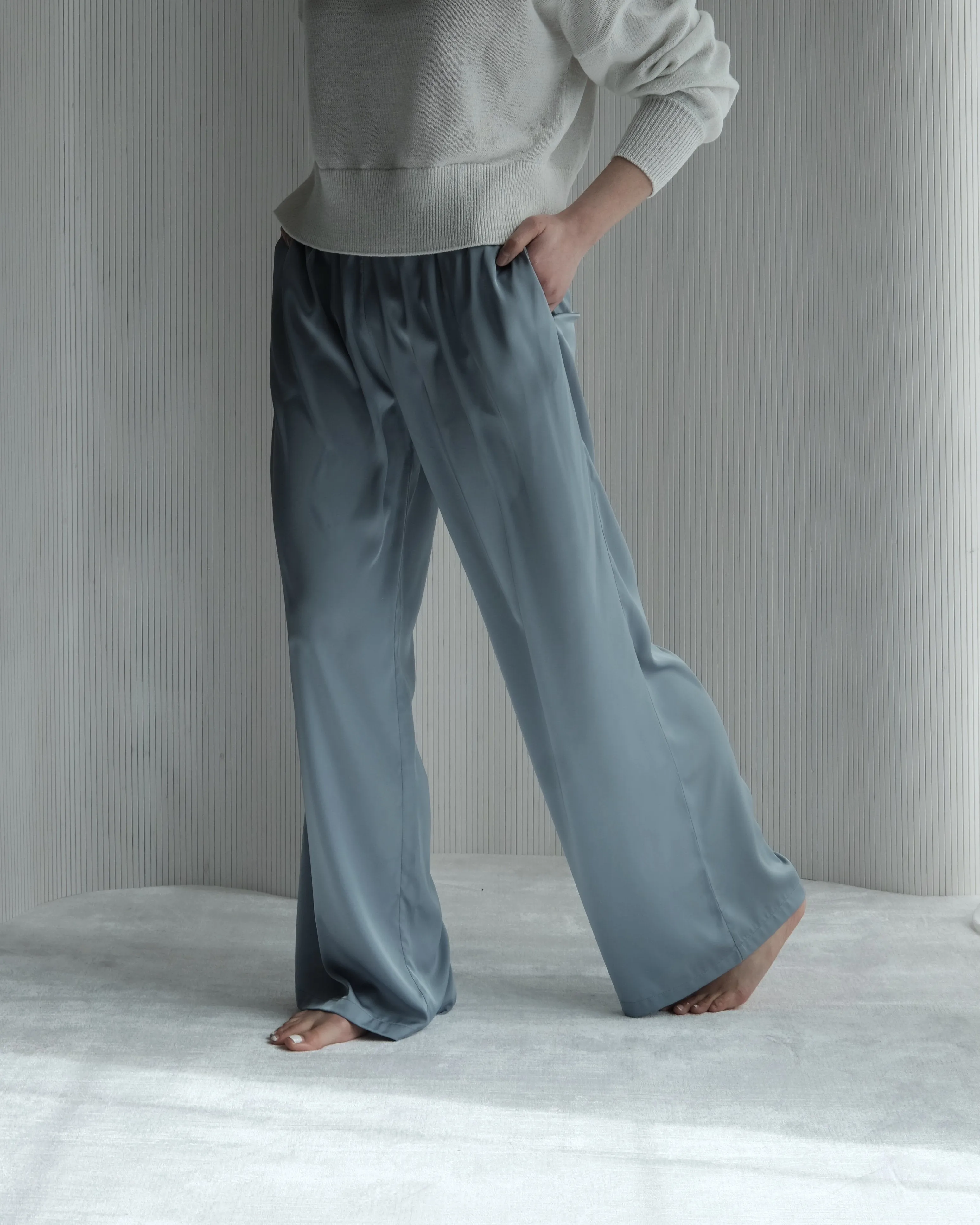 Daphne Relaxed Satin Pants