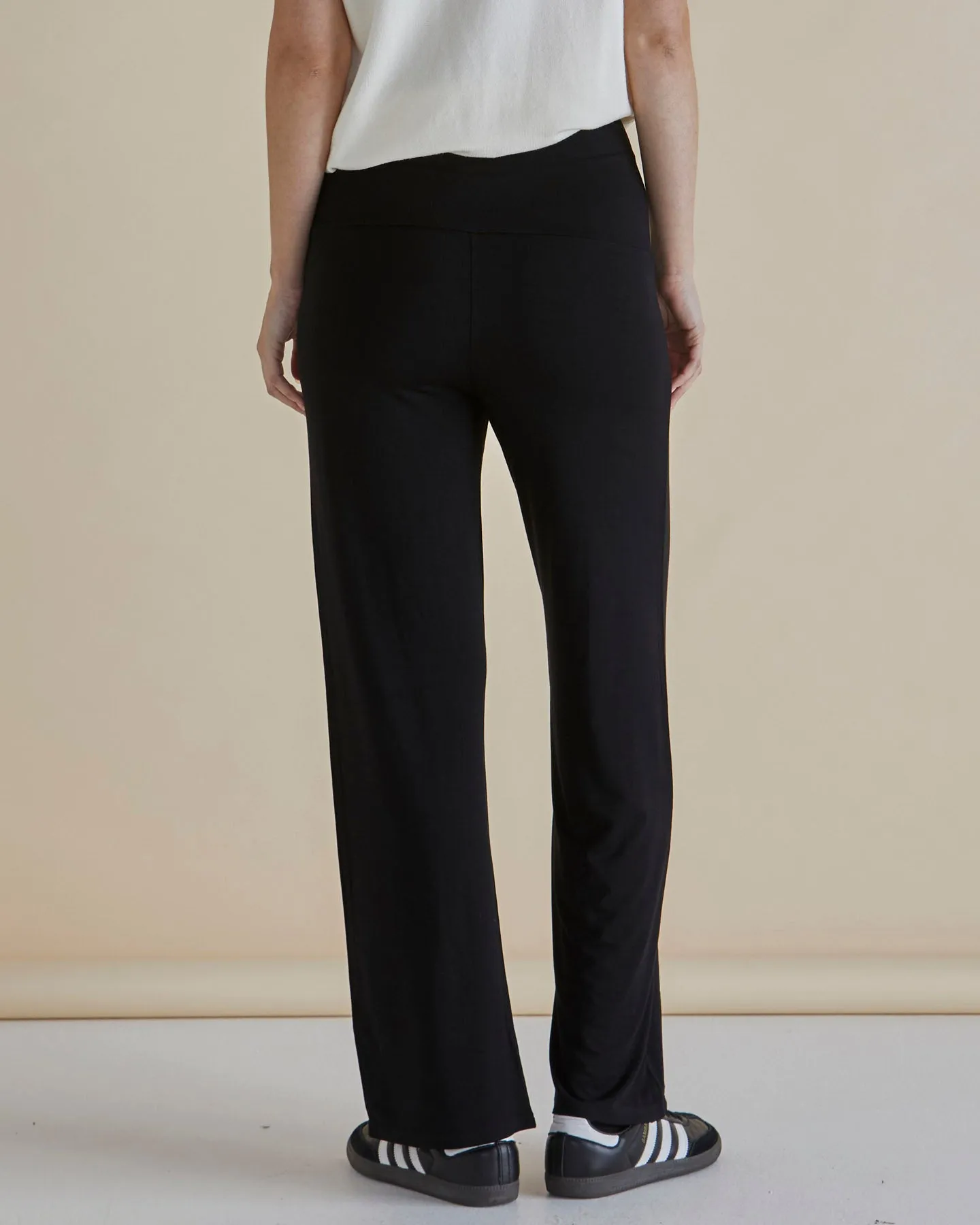 Houston Bamboo Relaxed Pant - Black