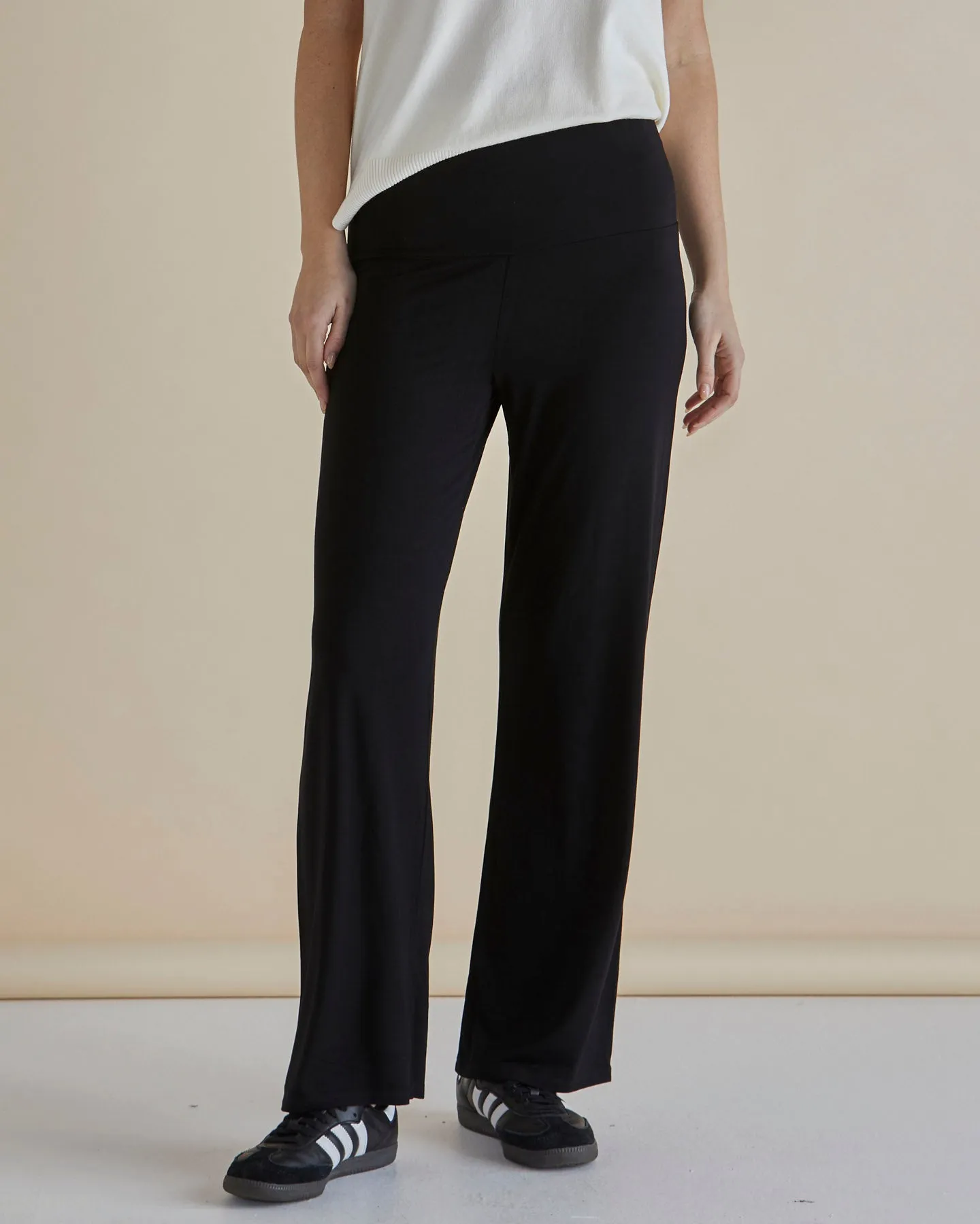 Houston Bamboo Relaxed Pant - Black