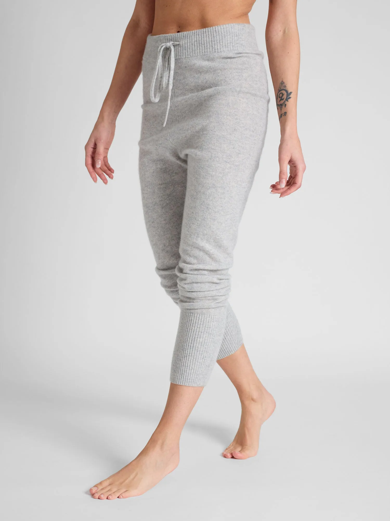 Kashmirbukse "Chill Pants" - lys grå