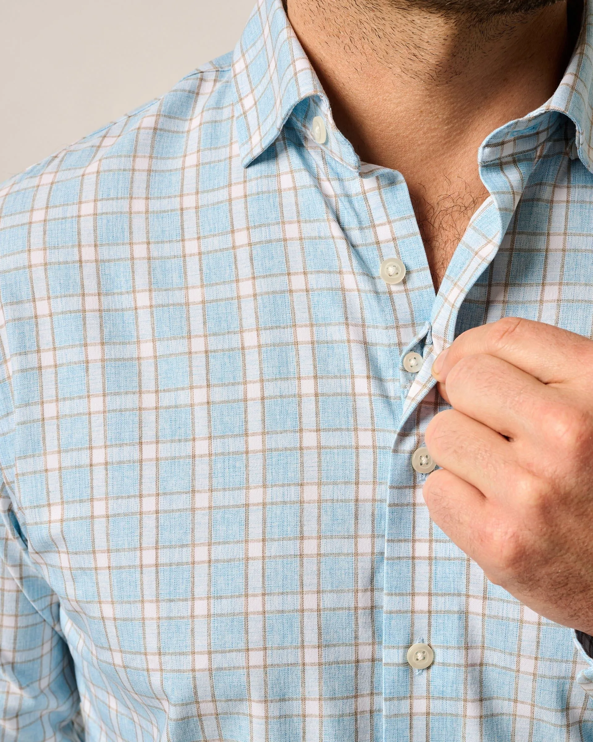 Koby Performance Button Up - Malibu