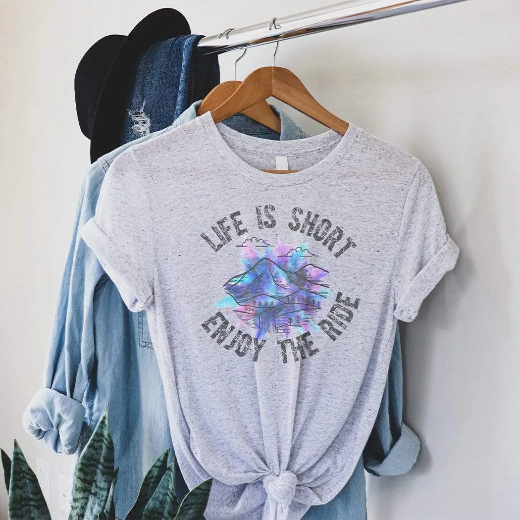 Life Is Short Graphic T-Shirt - TR114