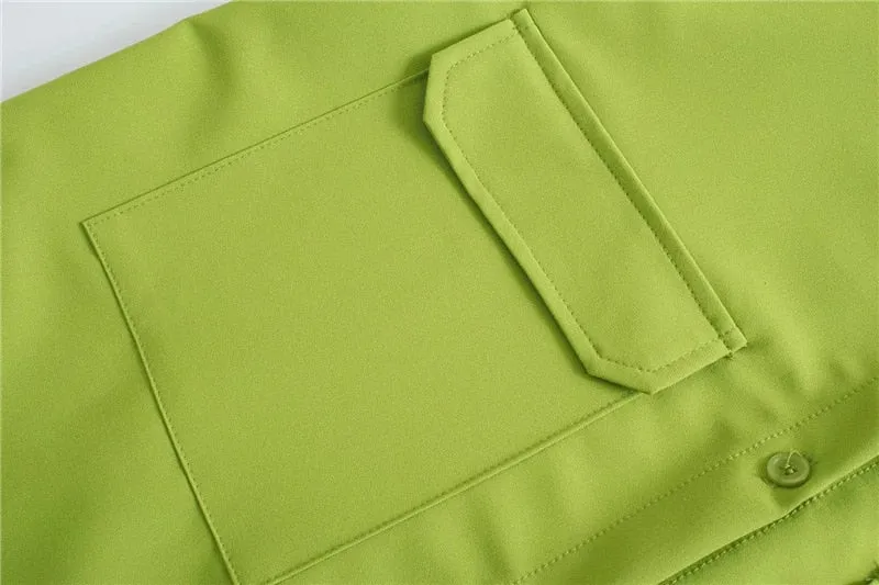 LOOSE FITTING ASYMMETRIC BLOUSE