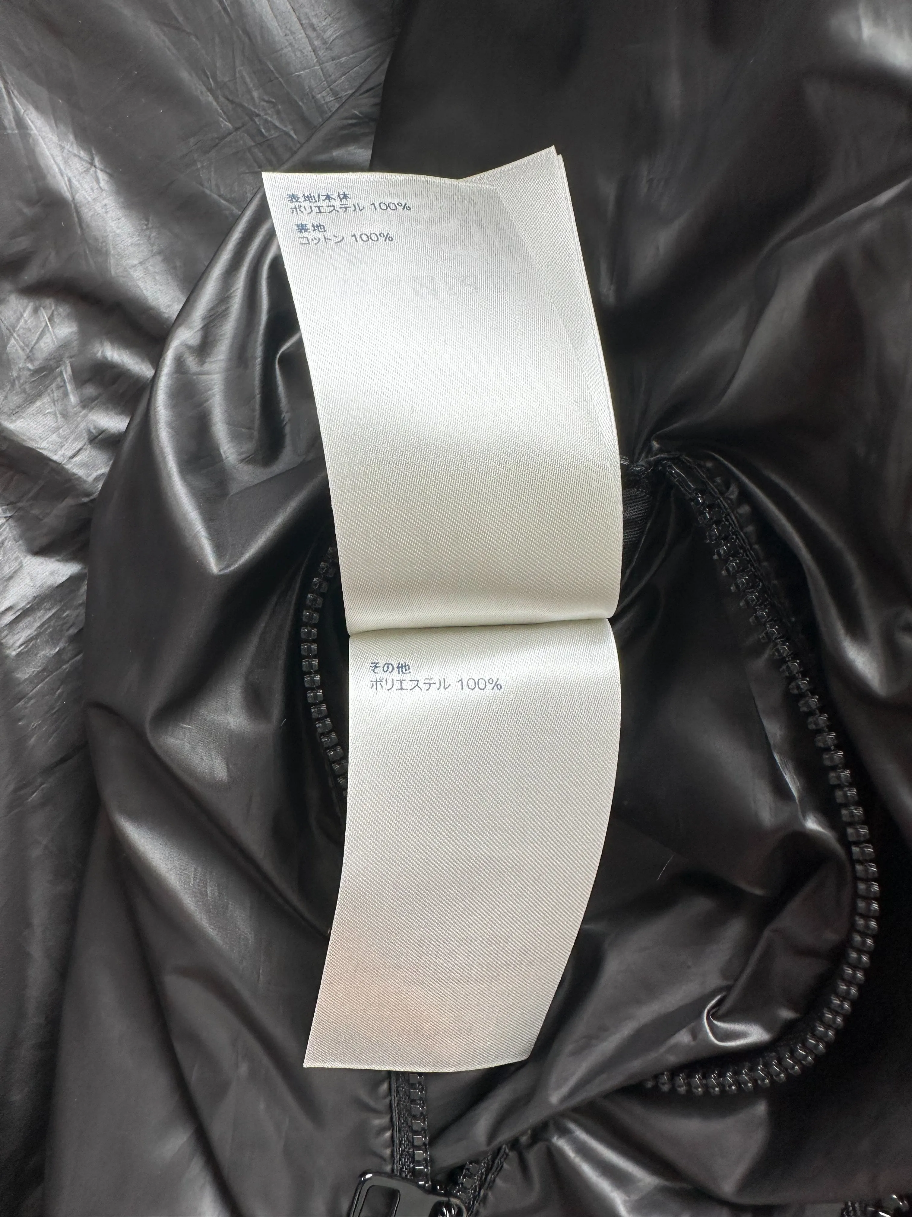 Louis Vuitton Black Flower Monogram Puffer Jacket
