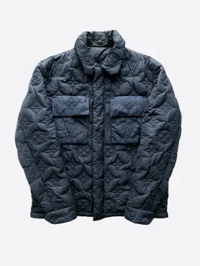 Louis Vuitton Black Monogram Padded Light Blouson