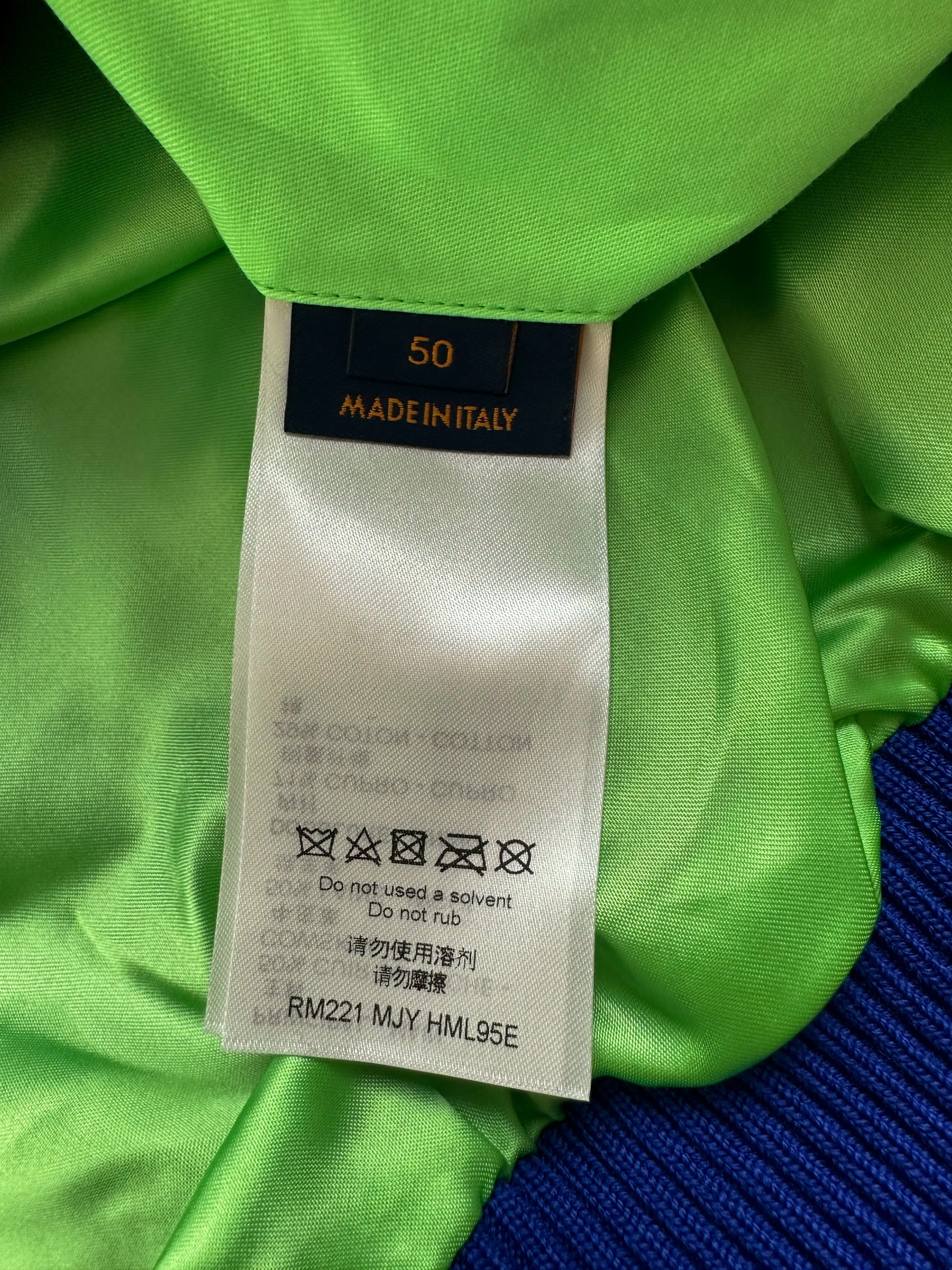 Louis Vuitton Gradient Mix Monogram Leather Varsity