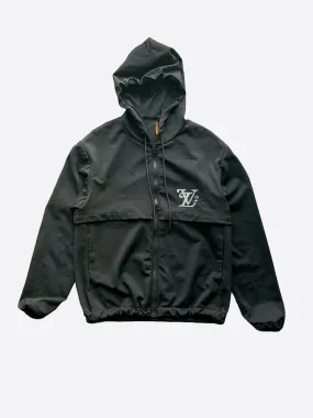 Louis Vuitton Nigo Black Logo Zip Up Windbreaker