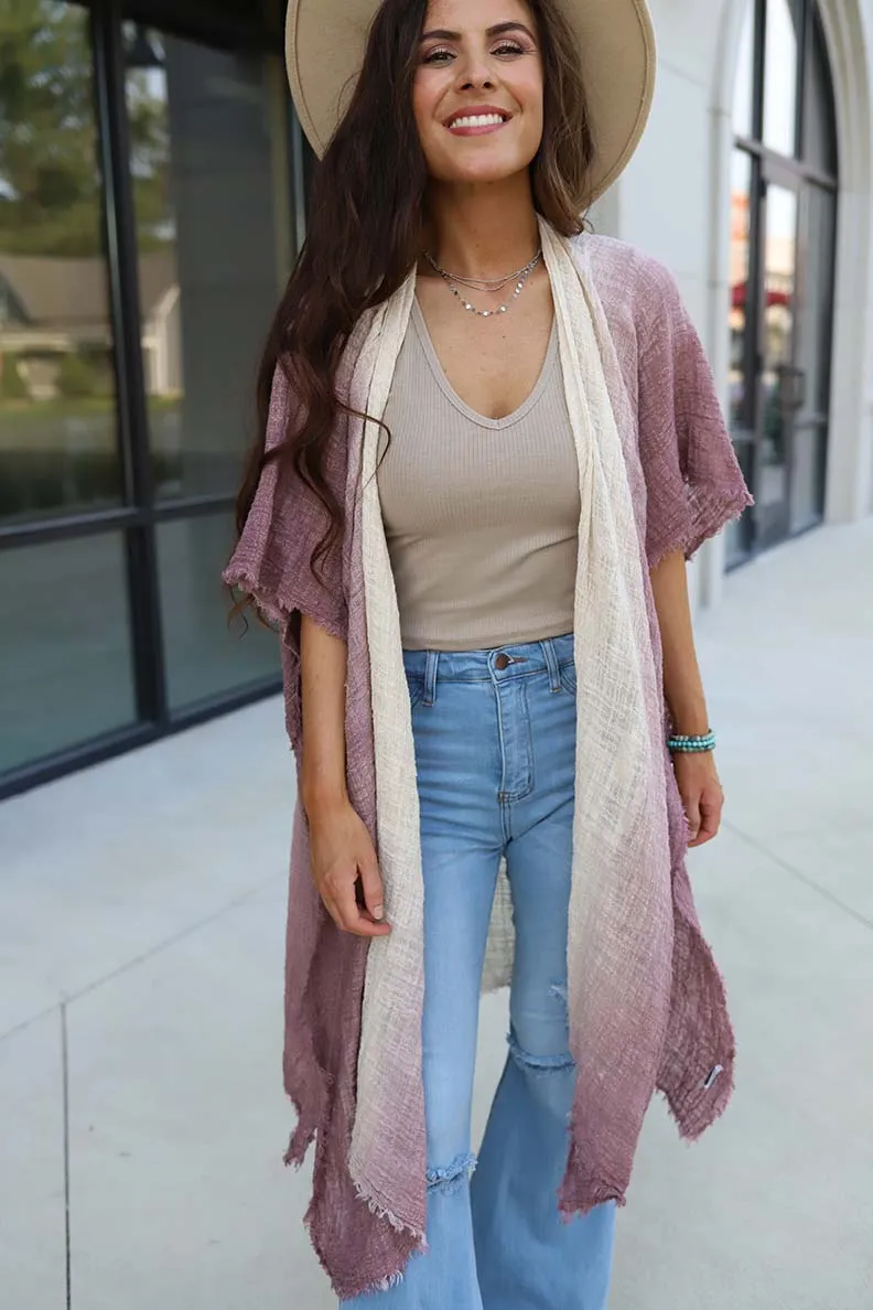 Lyra Ribbed Cropped V-Neck Top - Tan
