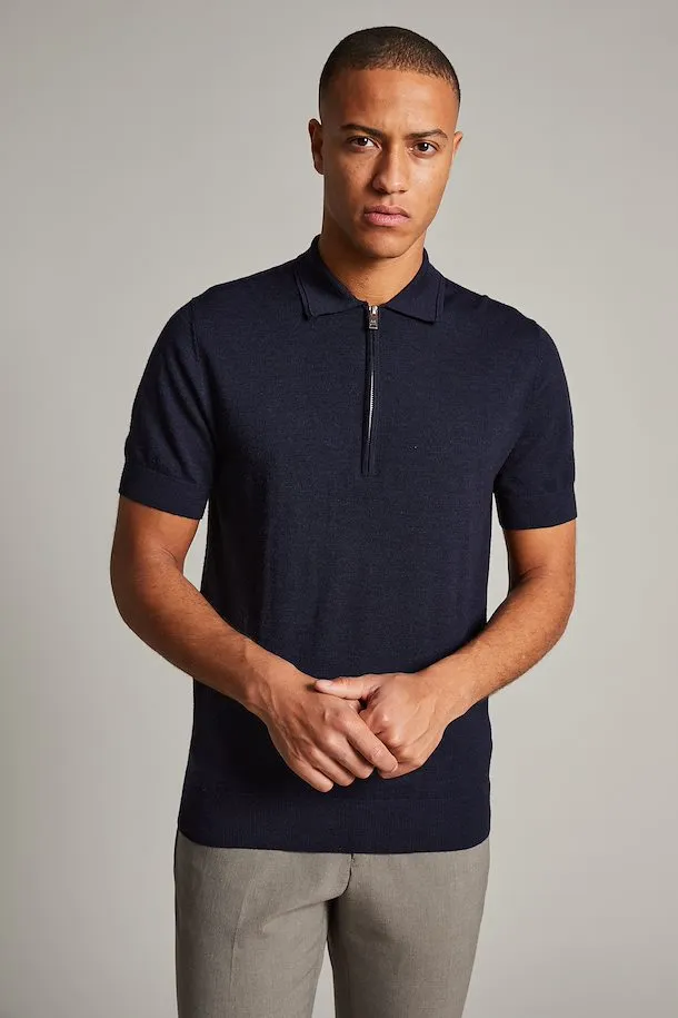 MAT30205874 Polo Knit 3/4 Zip