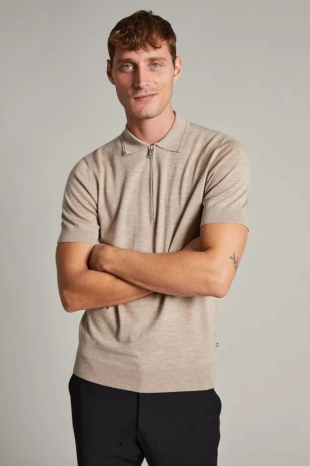 MAT30205874 Polo Knit 3/4 Zip