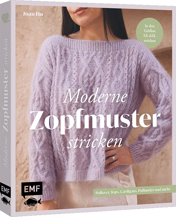 Moderne Zopfmuster stricken
