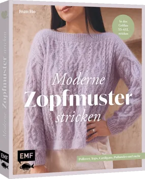 Moderne Zopfmuster stricken