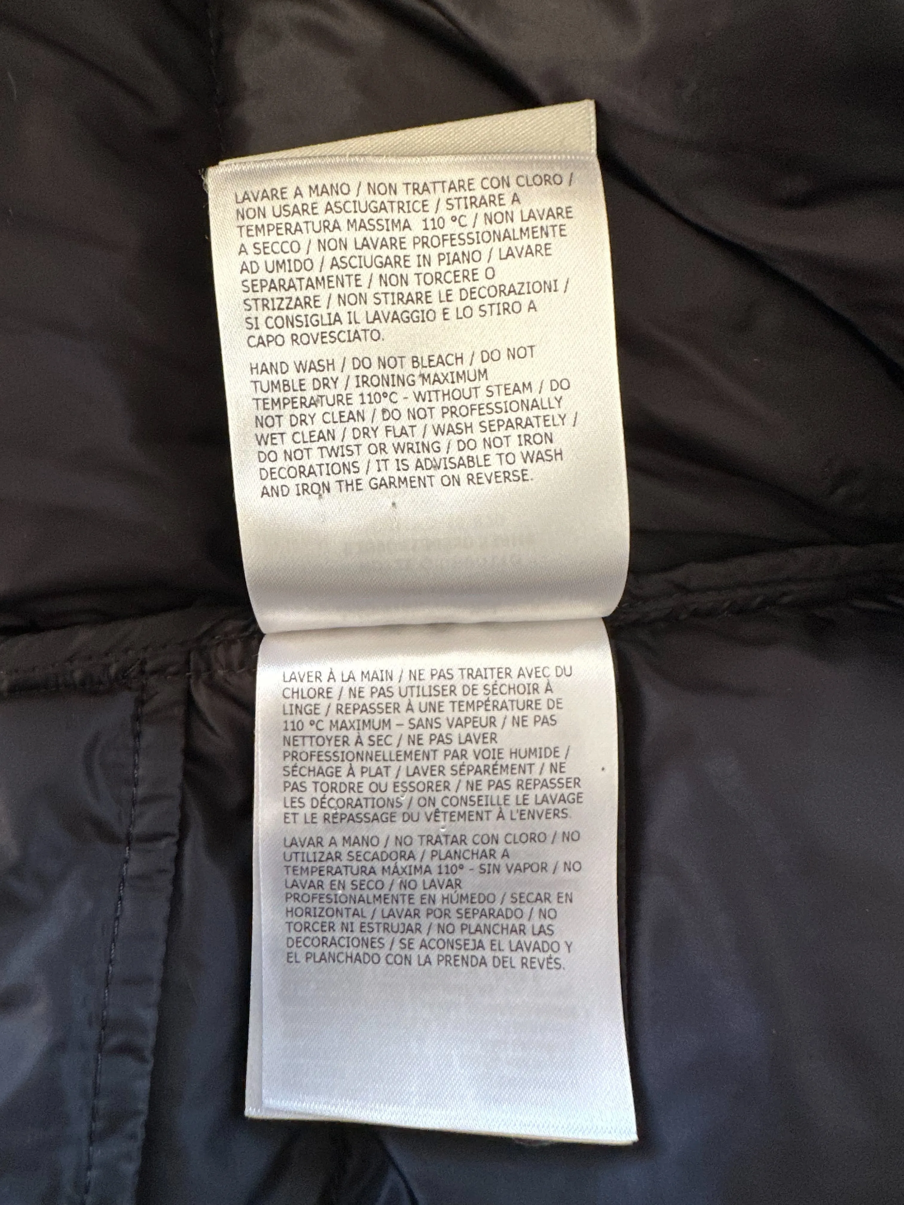 Moncler Fragment Black Hotze Puffer Jacket