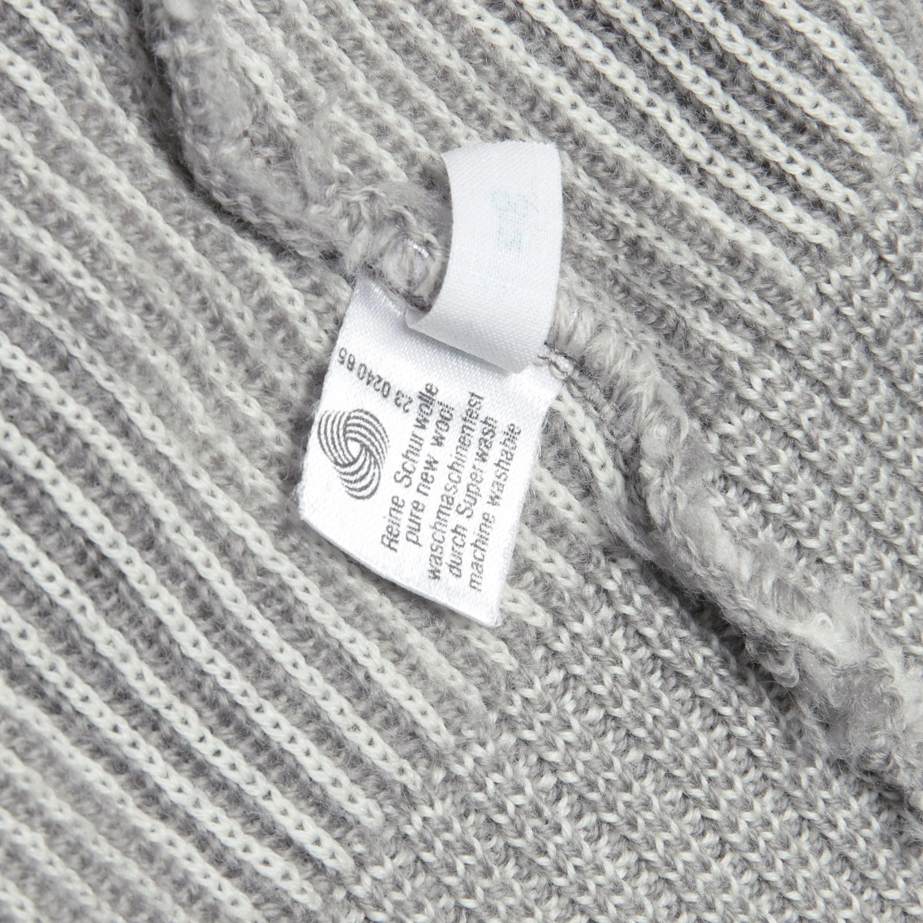 MÄRZ (West Germany) 70s, Woolmark, Tuck Stitch, Checkerboard