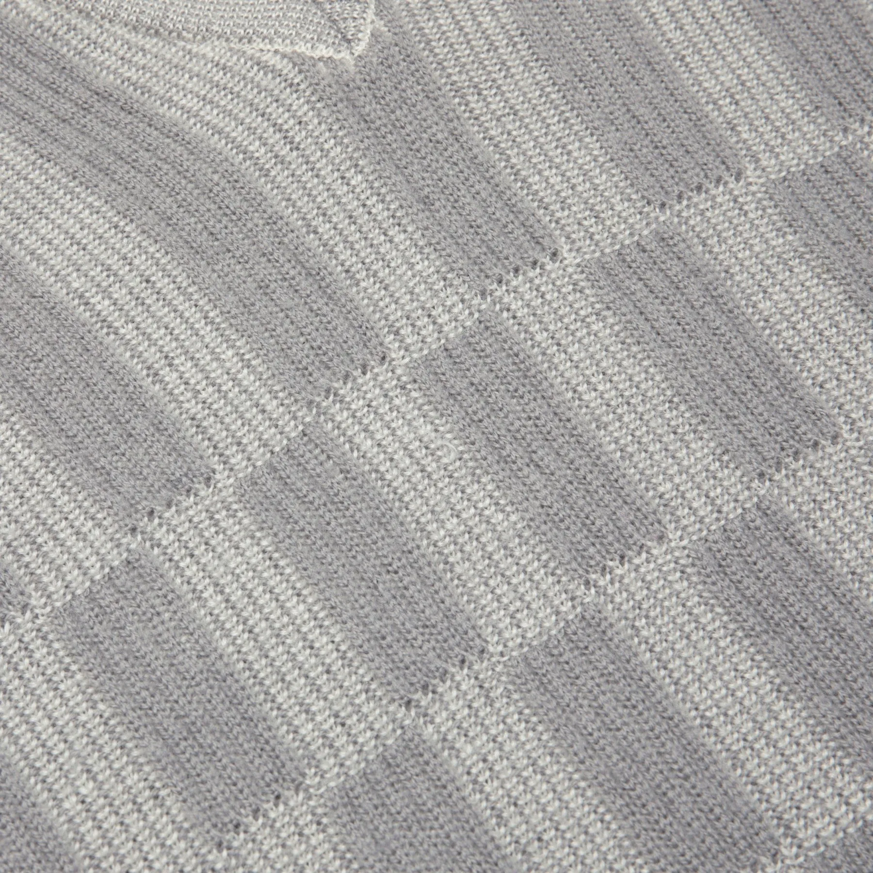 MÄRZ (West Germany) 70s, Woolmark, Tuck Stitch, Checkerboard
