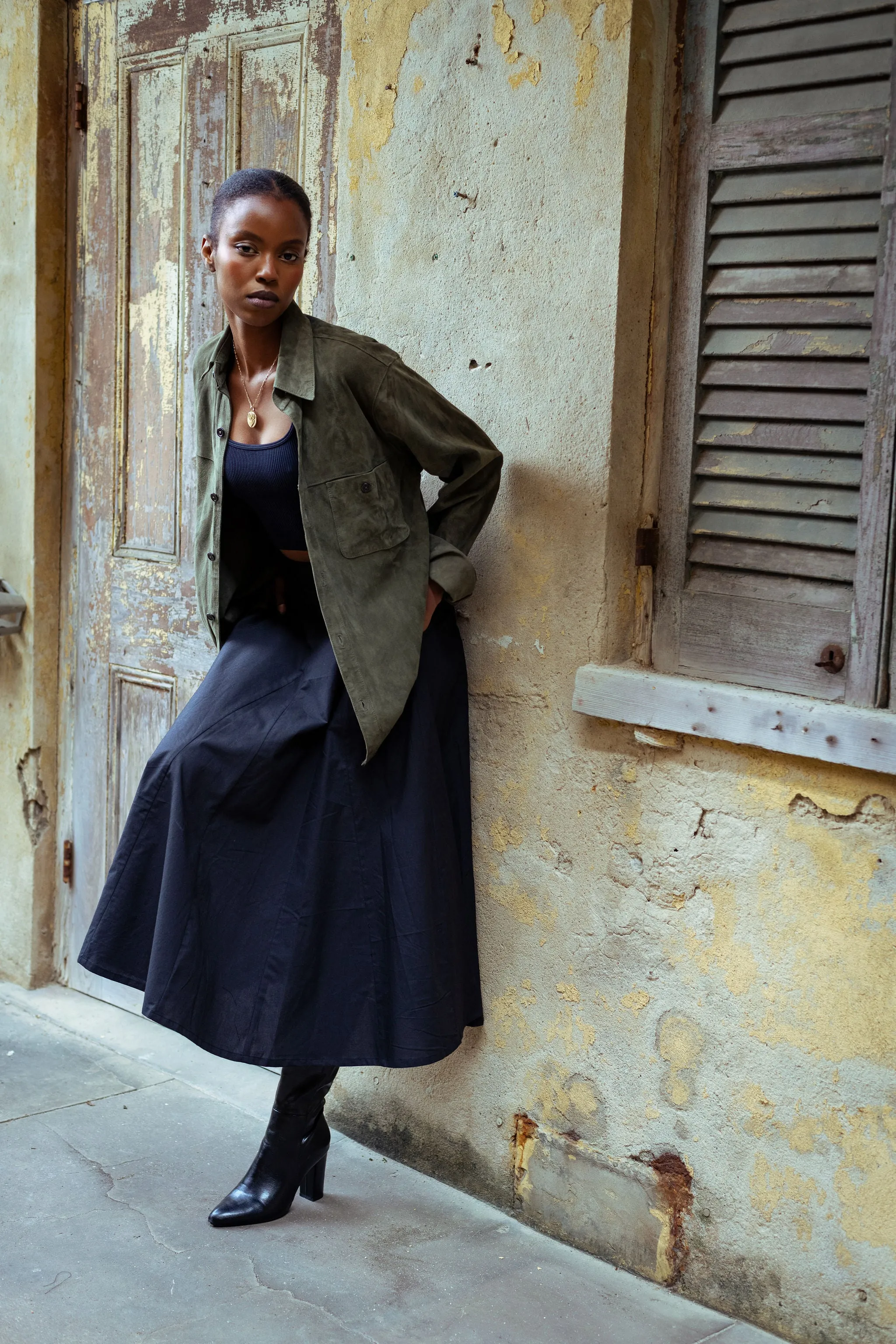 Nalini Skirt in Poplin