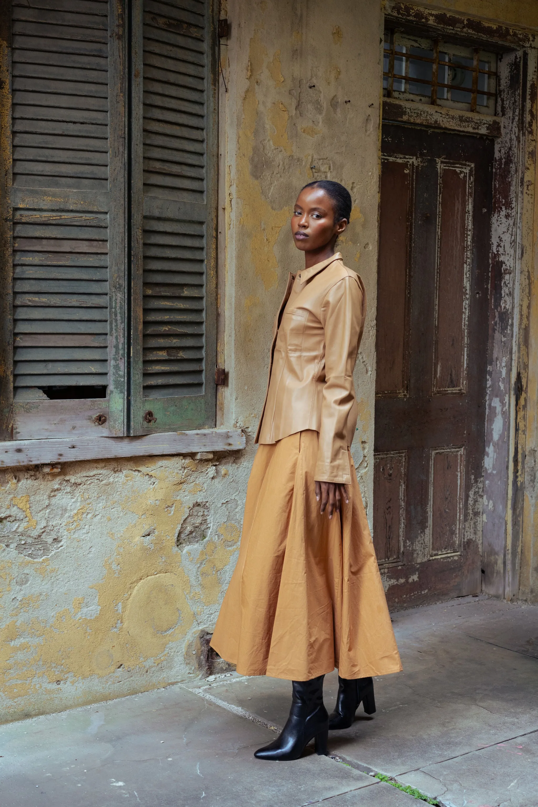 Nalini Skirt in Poplin