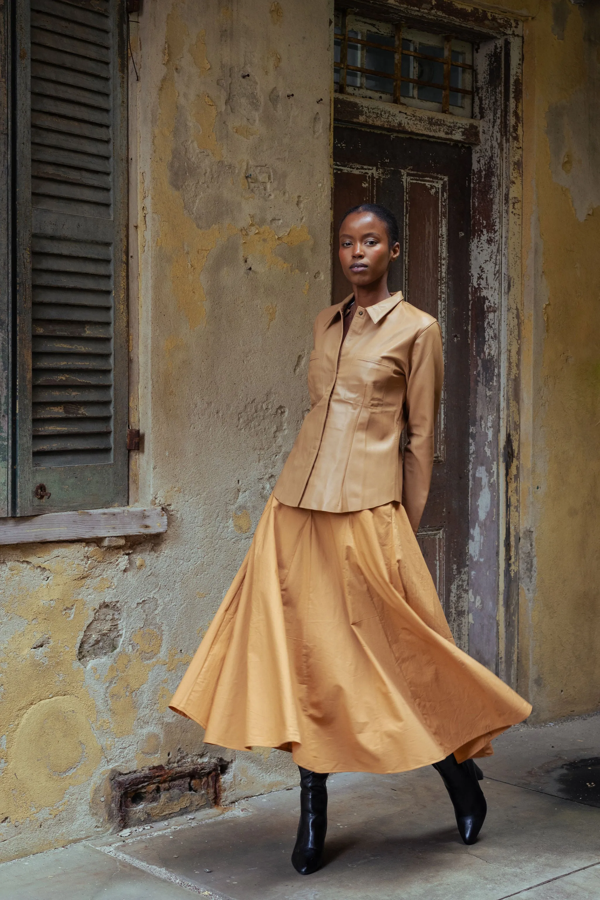 Nalini Skirt in Poplin