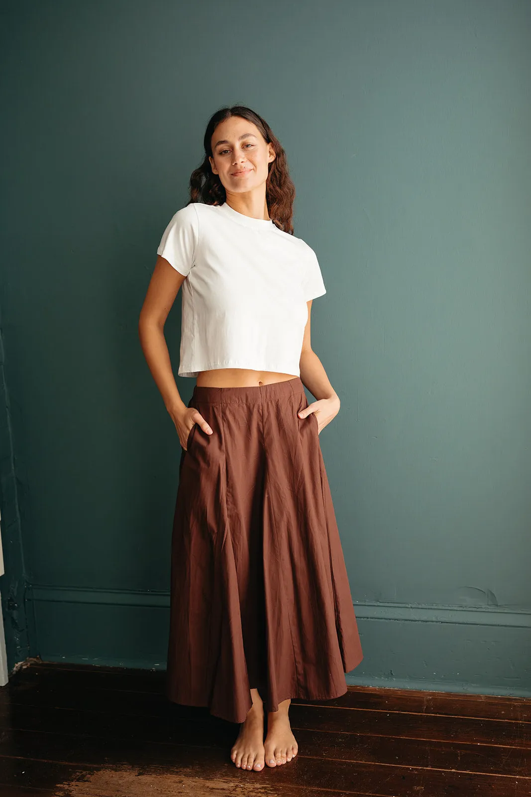 Nalini Skirt in Poplin