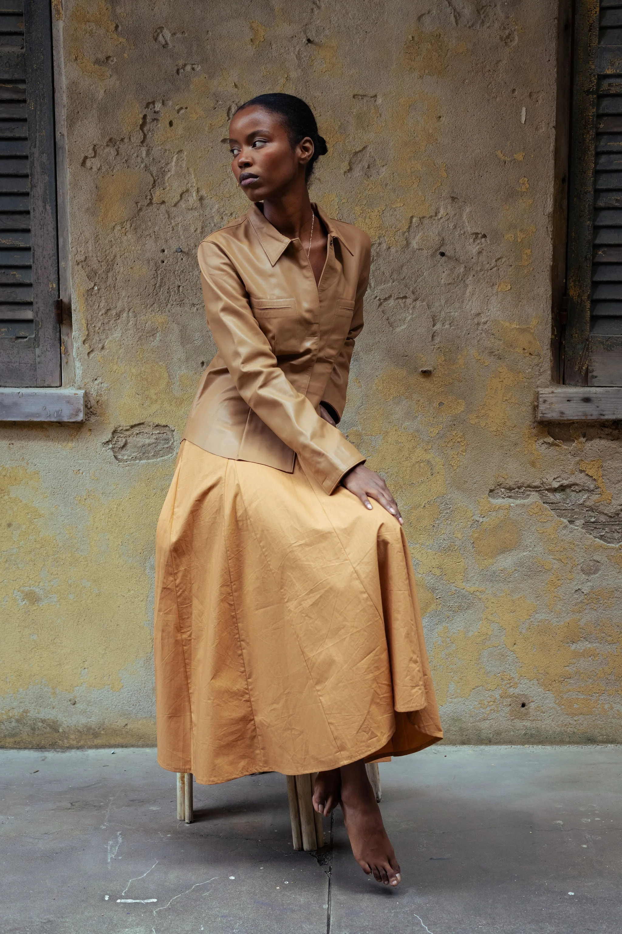 Nalini Skirt in Poplin