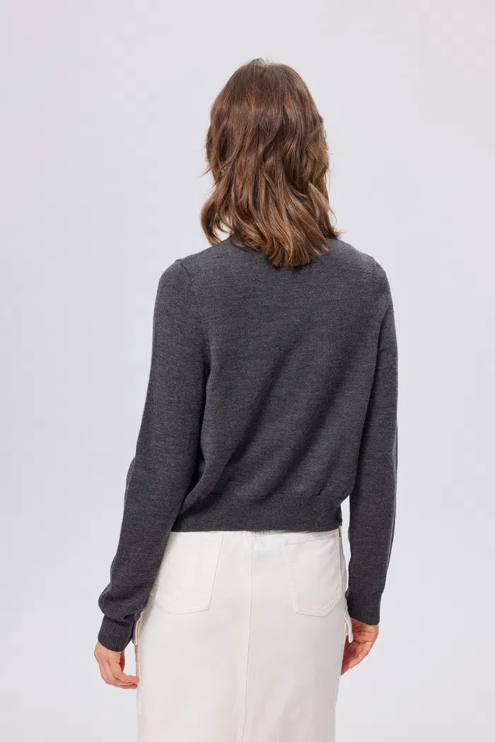 Nika Cardigan and Top Set in Merino Wool Knit