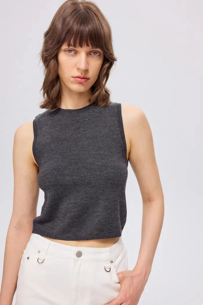 Nika Cardigan and Top Set in Merino Wool Knit