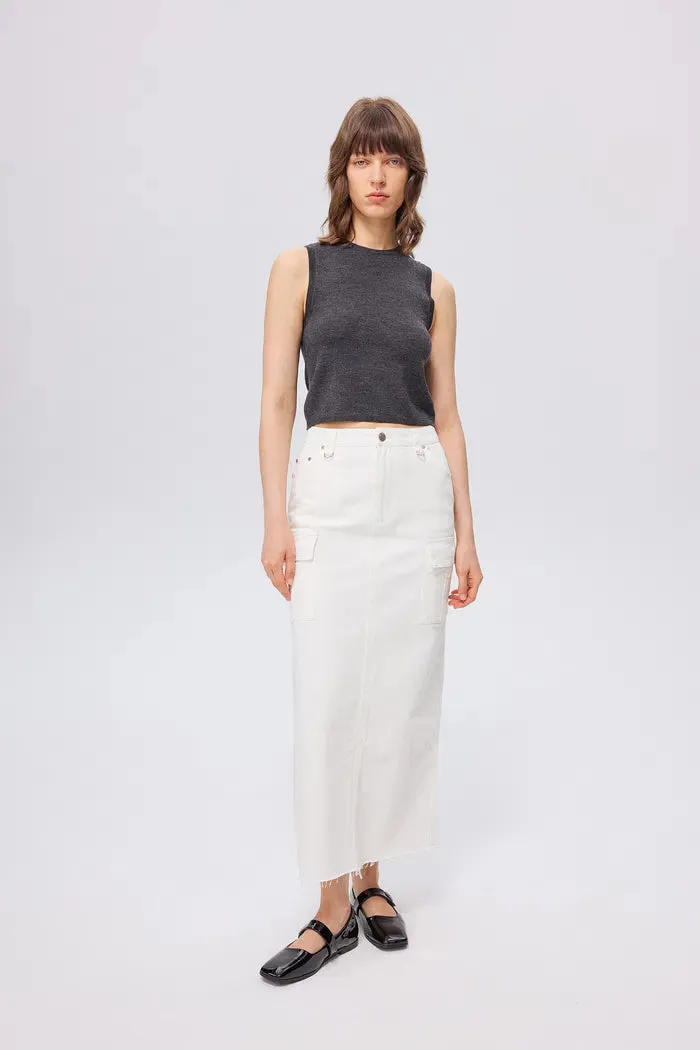 Nika Cardigan and Top Set in Merino Wool Knit