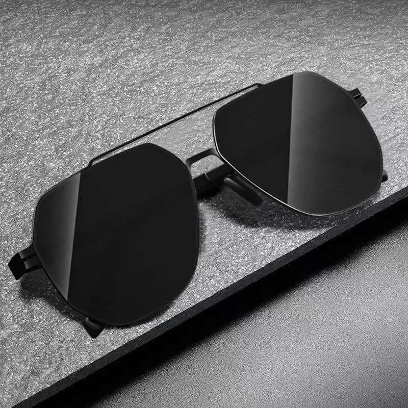 Nylon Polarized Sunglasses spuer light aviator sunglasses Colorful RETRO 100% -Proof Fashionable Black Sun Lenses unisex