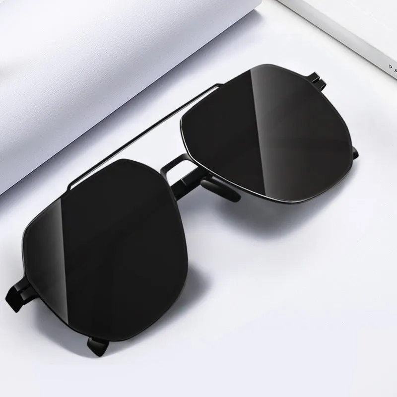 Nylon Polarized Sunglasses spuer light aviator sunglasses Colorful RETRO 100% -Proof Fashionable Black Sun Lenses unisex