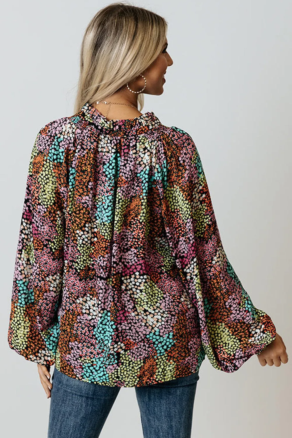 Pop of Color Blouse