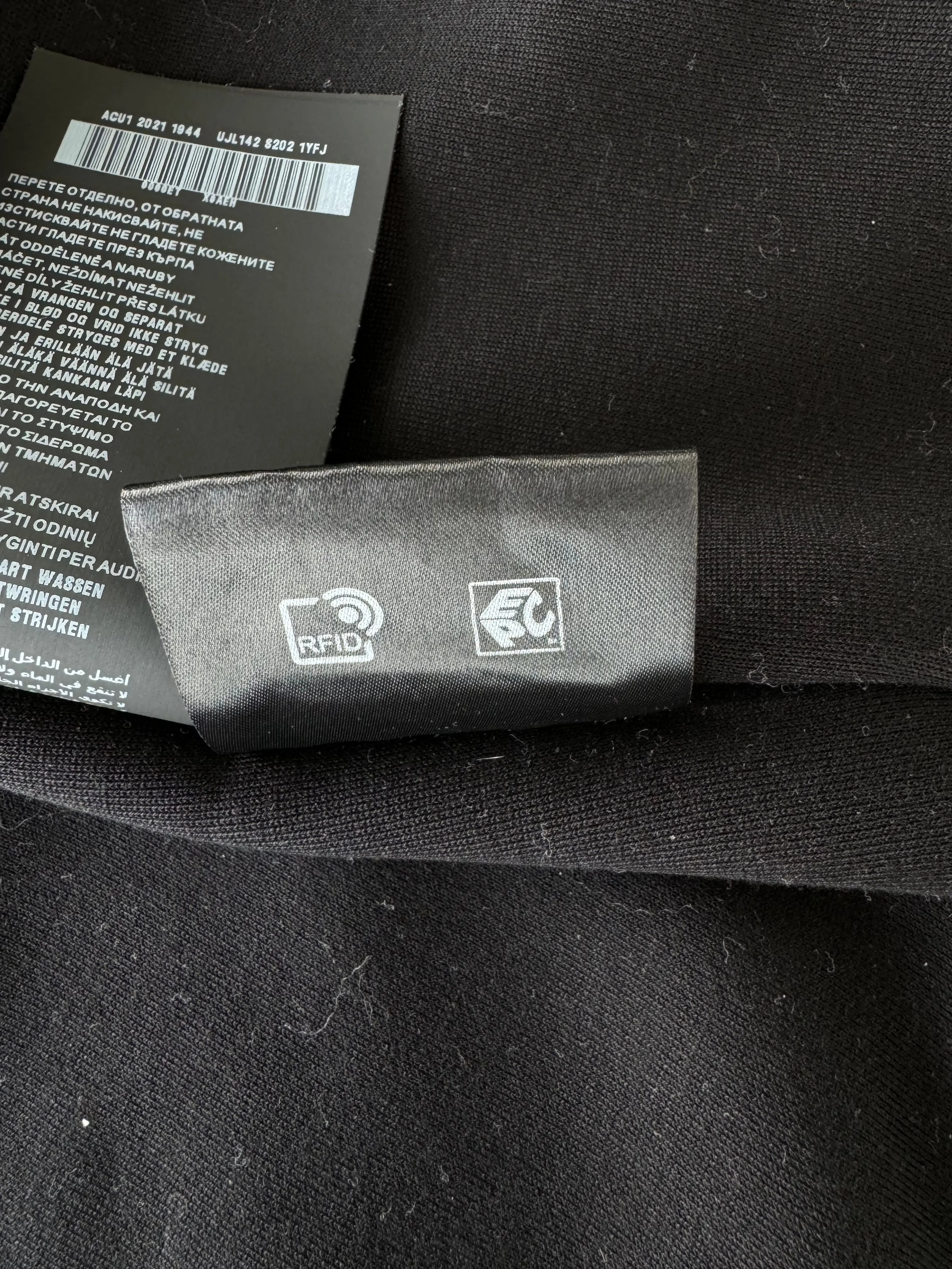 Prada Black Nylon Zip Up Hoodie