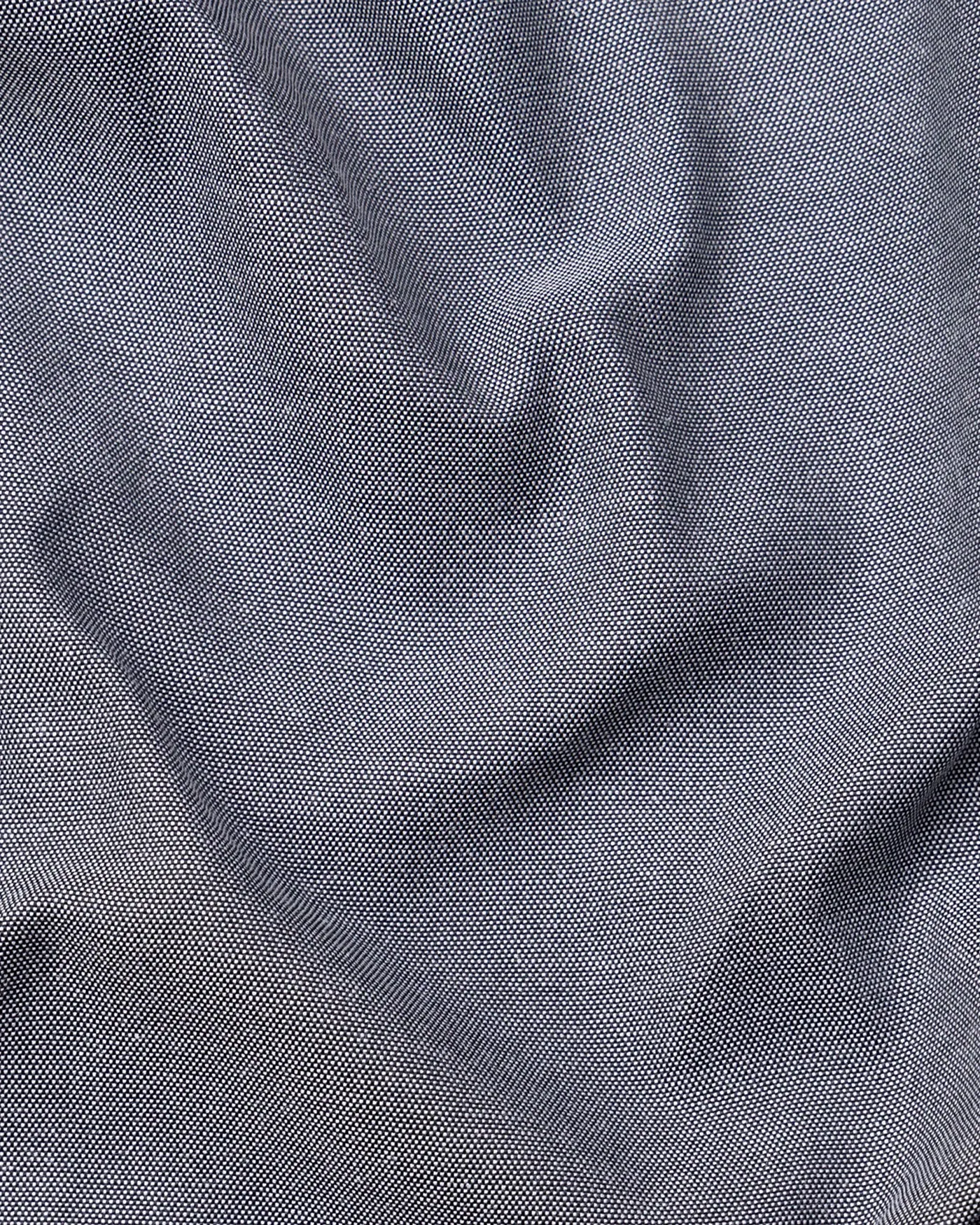 Renato Privilege Zade Black Plain Oxford Cotton Shirt
