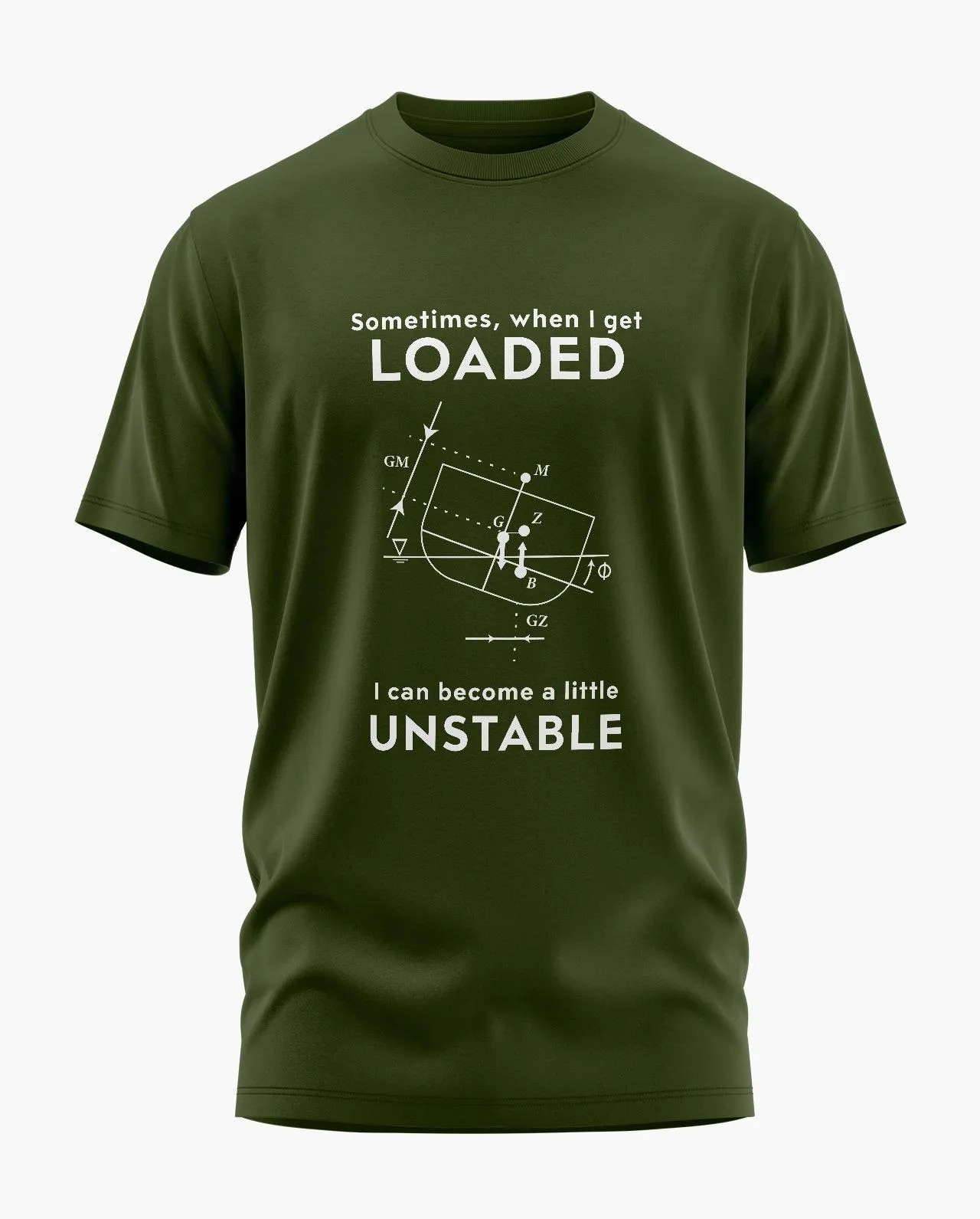 Unstable When Loaded Signature LuxeSoft Cotton T-Shirt